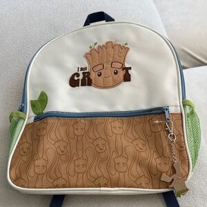 Marvel I am Groot Kids Backpack - Cream and Brown
